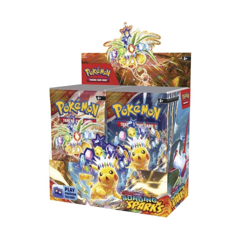 Pokémon: Surging Sparks SV08 - Booster Display