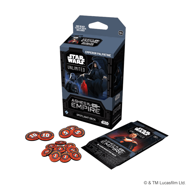 Star Wars Unlimited: Ashes of the Empire - Emperor Palpatine - Spotlight Deck PREORDER