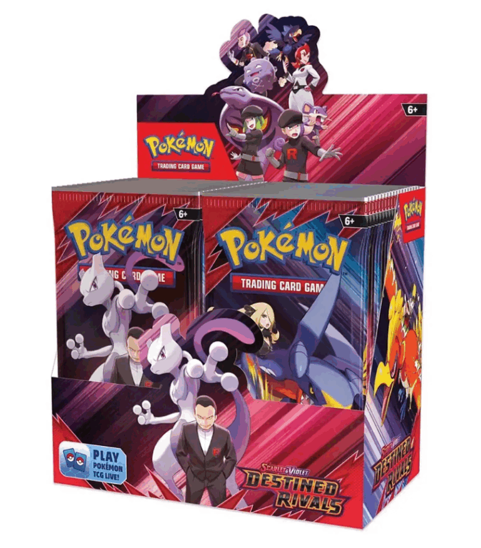 Pokémon: Destined Rivals SV10 - Booster Display