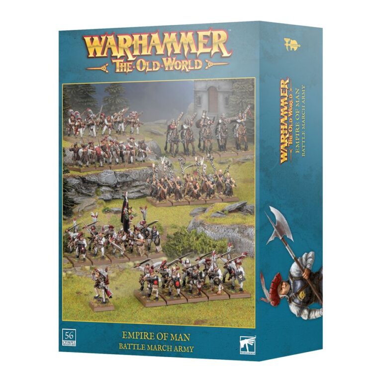 Warhammer The Old World: Battle March Army - Empire of Man
